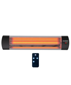 Radiator electric digital cu infrarosu Hausberg HB-8553, 2000W, Telecomanda, 1 tub quartz, 3 trepte putere, protective IP65, material carcasa din aluminiu oxidat Radiator electric digital cu infrarosu Hausberg HB-8553, 2000W, Telecomanda, 1 tub quartz, 3 trepte putere, protective IP65, material carcasa din aluminiu oxidat