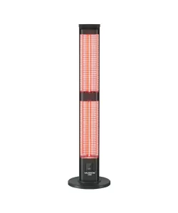 Radiator electric digital cu telecomanda Hausberg HB-8570NG, 3000W, 3 trepte incalzire, tub dublu din fibra de carbon, protectie IP45, termostat digital, Negru Radiator electric digital cu telecomanda Hausberg HB-8570NG, 3000W, 3 trepte incalzire, tub dublu din fibra de carbon, protectie IP45, termostat digital, Negru