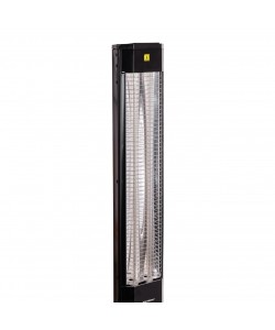 Radiator Electric Hausberg HB-8560, 2300W, Termostat Reglabil, Lampa de semnalizare pentru 3 pozitii, Negru