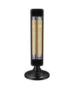 Radiator electric Hausberg HB-8565NG, 1000W, 2 trepte incalzire, tub din fibra de carbon, protectie IP24, termostat mecanic, carcasa din metal Radiator electric Hausberg HB-8565NG, 1000W, 2 trepte incalzire, tub din fibra de carbon, protectie IP24, termostat mecanic, carcasa din metal