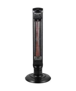 Radiator electric tip Turn Hausberg HB-8561NG, 1000W, 2 nivele de temperature, tub din fibra de carbon, siguranta pentru rasturnare, oscilatie, maner transport, Negru Radiator electric tip Turn Hausberg HB-8561NG, 1000W, 2 nivele de temperature, tub din fibra de carbon, siguranta pentru rasturnare, oscilatie, maner transport, Negru
