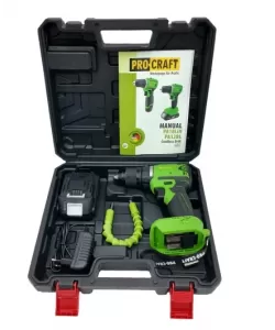 Autofiletanta pe acumulator PROCRAFT PA18LiN, 20 V DC, 2 Ah, 0-600/0-2100 rpm Autofiletanta pe acumulator PROCRAFT PA18LiN, 20 V DC, 2 Ah, 0-600/0-2100 rpm