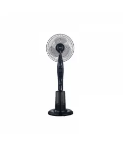 Ventilator cu pulverizare de apa Zilan ZLN-0966, Putere 75W, 3 trepte de viteza, cu functie de umidificare, Negru Ventilator cu pulverizare de apa Zilan ZLN-0966, Putere 75W, 3 trepte de viteza, cu functie de umidificare, Negru