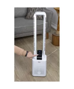 Ventilator turn cu telecomanda Zilan ZLN1085 fara palete, Timer, Display LED, 50W Ventilator turn cu telecomanda Zilan ZLN1085 fara palete, Timer, Display LED, 50W