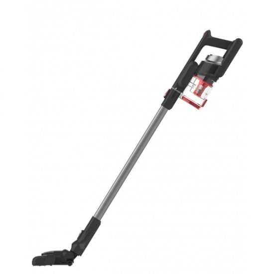 Aspirator vertical Zilan ZLN2099, Negru 22.2 V, Acumulator extern, Autonomie incarcare 4 ore, Perie AllFloor, Filtru Cyclone Igenic