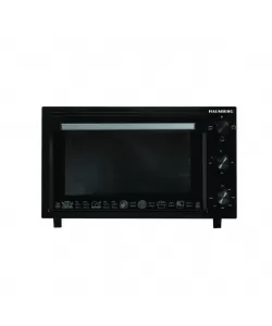 Cuptor electric HAUSBERG HB-9315, capacitate 38 litri, 1300-1500W, 6 functii de gatire, termostat reglabil 50-300°C, negru