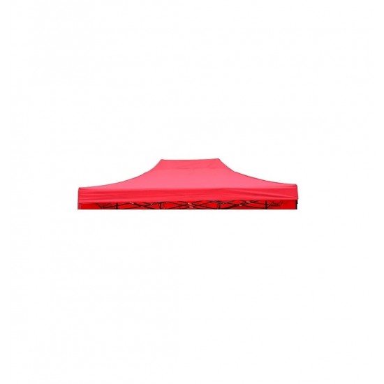 Prelata pentru pavilion/cort, 3m x 3m, Rosu