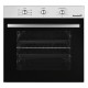 Pachet incorporabil Hausberg Cuptor HB-8053IN, Electric, Putere 2225 W, 71 l, 6 Functii, Ventilatie, Clasa A, Plita HB-580IN, 4 arzatoare, siguranta, Negru-Inox Hota HB-1285IN, 420 m3/h, 2 motoare, 60 cm, Negru-Inox