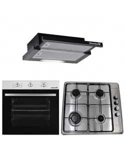 Pachet incorporabil Hausberg Cuptor HB-8053IN, Electric, Putere 2225 W, 71 l, 6 Functii, Ventilatie, Clasa A, Plita HB-580IN, 4 arzatoare, siguranta, Negru-Inox Hota HB-1285NG, 420 m3/h, 2 motoare, 60 cm, Negru-Inox Pachet incorporabil Hausberg Cuptor HB-8053IN, Electric, Putere 2225 W, 71 l, 6 Functii, Ventilatie, Clasa A, Plita HB-580IN, 4 arzatoare, siguranta, Negru-Inox Hota HB-1285NG, 420 m3/h, 2 motoare, 60 cm, Negru-Inox