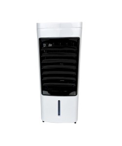 Produs resigilat Ventilator cu racire si umidificare aer HAUSBERG HB-5955AB, 3 viteze, telecomanda, temporizator 12 ore, rezervor apa 4 l, portabil, Alb