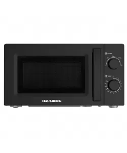 Cuptor cu microunde HAUSBERG HB-8008NG, 20 litri, intrare 1150 W, iesire 700 W, 5 nivele de putere, control mecanic, termostat, timer 35 minute, functie dezghetare, lumina interioara, semnal sonor de terminare a programului, Negru Cuptor cu microunde HAUSBERG HB-8008NG, 20 litri, intrare 1150 W, iesire 700 W, 5 nivele de putere, control mecanic, termostat, timer 35 minute, functie dezghetare, lumina interioara, semnal sonor de terminare a programului, Negru