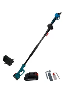 Set Foarfeca Gradina si Mini Drujba German Meister, 2 acumulatori 36V, 8Ah cu brat 2m telescopic, unghi taiere reglabil Set Foarfeca Gradina si Mini Drujba German Meister, 2 acumulatori 36V, 8Ah cu brat 2m telescopic, unghi taiere reglabil