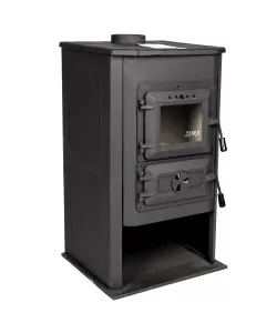 Soba pe lemne 8.9 kW Zora-Toms, cos central