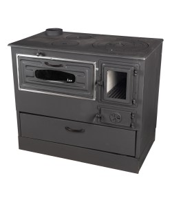 Soba pe lemne 9kW Grand Fantazia Lux, cos stanga