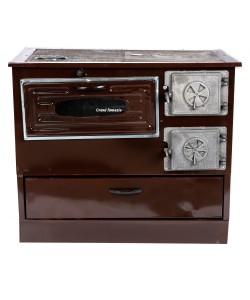 Soba pe lemne cu plita si cuptor Grand Fantazia / Evacuare Stanga