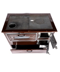 Soba pe lemne cu plita si cuptor Grand Fantazia / Evacuare Stanga