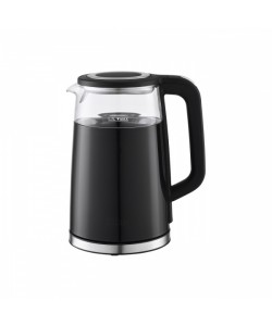 Fierbator electric Zilan Negru, ecran digital, putere 2200W, panou de comanda tactil