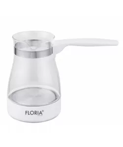 Ibric electric Floria Alb, carcasa din sticla, capacitate de 0.5 Litri, putere 800W Ibric electric Floria Alb, carcasa din sticla, capacitate de 0.5 Litri, putere 800W