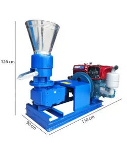 Masina de peletat cu motor Diesel MKL-225 Masina de peletat cu motor Diesel MKL-225