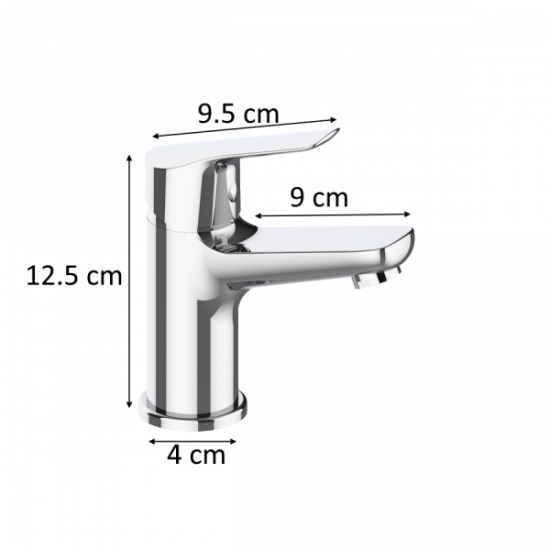 Baterie de cada Z-Inox  Argintie, functionare usoare si de durata