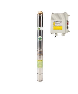 Tun lung 75QJD 1.8-54/15-0.55 ROSU panou comanda