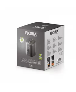 Friteuza cu aer cald Floria Neagra, putere 1360W, Capacitate 6 Litri, temperatura reglabila Friteuza cu aer cald Floria Neagra, putere 1360W, Capacitate 6 Litri, temperatura reglabila