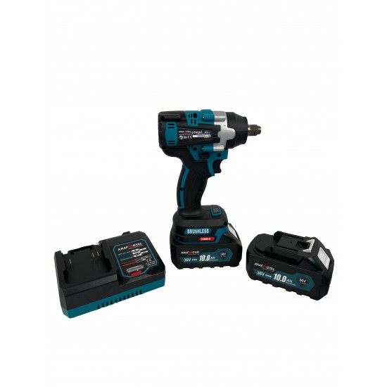 Trusa Masina de impact KraftWorld , 2 acumulatori, 36V, 8Ah, 38 accesorii