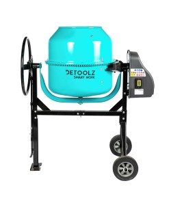 Betoniera Detoolz, Oțel, 180L, 1000W, 2688 rpm