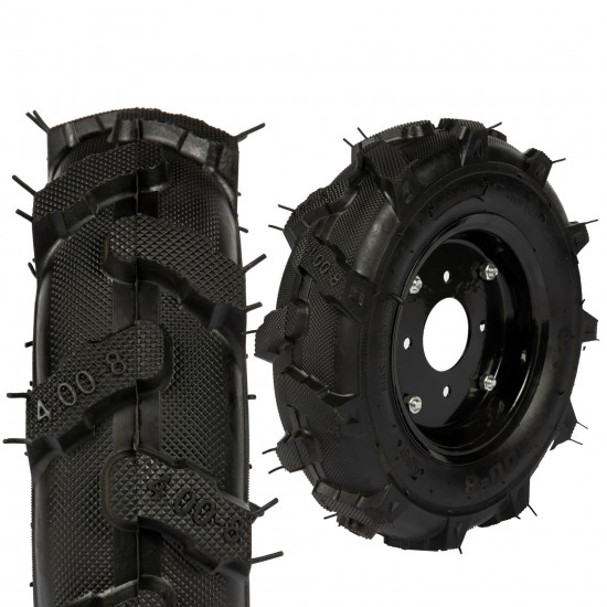 Roata motocultor 400-8 NEAGRA