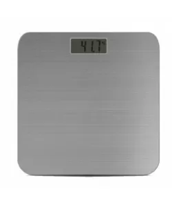 Cantar digital din inox pentru persoane ZILAN ZLN-0368, Platforma inox, Max 150kg, Afisare temperatura camera