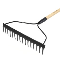 Grebla 16 dinti, maner lemn, 1500mm