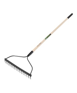 Grebla 16 dinti, maner lemn, 1500mm