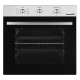 Pachet incorporabil Cuptor electric Hausberg HB-8053IN, Clasa A, 71L, 2225W, Negru/Inox, Plita Incorporabila HB-555, 4 arzatoare, Gaz, Inox, Hota incorporabila telescopica HB-1280, Putere de absorbtie 280 m3/h, 1 motor, 60 cm, Alb