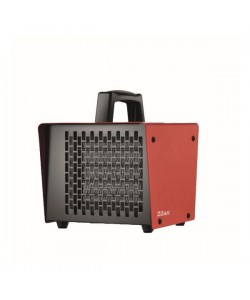 Aeroterma ceramica Zilan, Rosie, incalzire rapida, termostat reglabil, putere 2000W