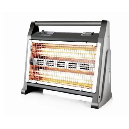 Incalzitor cu rezistente quartz,Zilan, Negru 800/1600 W Incalzitor cu rezistente quartz,Zilan, Negru 800/1600 W