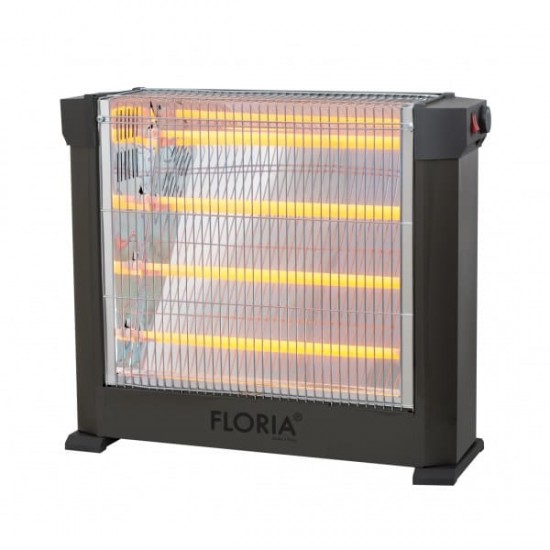 Incalzitor de tip semineu floria ZLN-8808, putere 1800W si 3 rezistente quartz