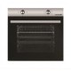 Pachet Incorporabil Cuptor Electric iHausberg  Putere 2000 W, 76 l, 4 Functii, Clasa A, Negru/Inox, Hota incorporabila telescopica Hausberg , putere de absorbtie 420 m3/h, 2 motoare, 60 cm, Negru