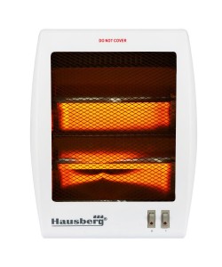 Radiator cu quartz H8103, Putere 800W, 2 trepte, prevazut cu sistem de protectie impotriva rasturnarii