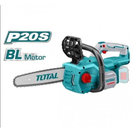 TOTAL- Drujba Electrica pe Acumulator, Lama 12", Li-Ion, 20V (Industrial)