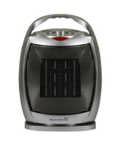 Radiator ceramic Hausberg , 1500 W, element de incalzire ceramic, ventilare/aer cald/aer fierbinte, maner integrat