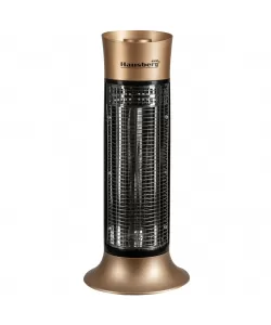 Radiator electric din fibra carbon Hausberg HB-8750AU, 900 W, 2 nivele de putere, exterior/interior, Auriu Radiator electric din fibra carbon Hausberg HB-8750AU, 900 W, 2 nivele de putere, exterior/interior, Auriu