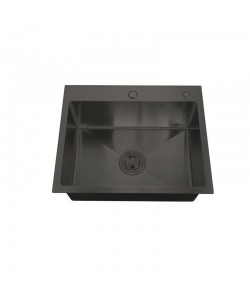 Chiuveta bucatarie din inox MIXXUS HM5050-215 NANO-BLACK