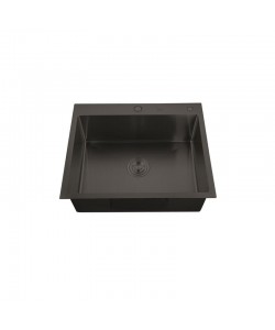 Chiuveta bucatarie din inox MIXXUS HM5843-215 NANO-BLACK