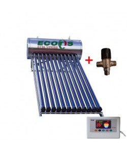 Kit PROMO 4 Panou solar nepresurizat 150 litri cu automatizare plus vana amestec (antioparire)
