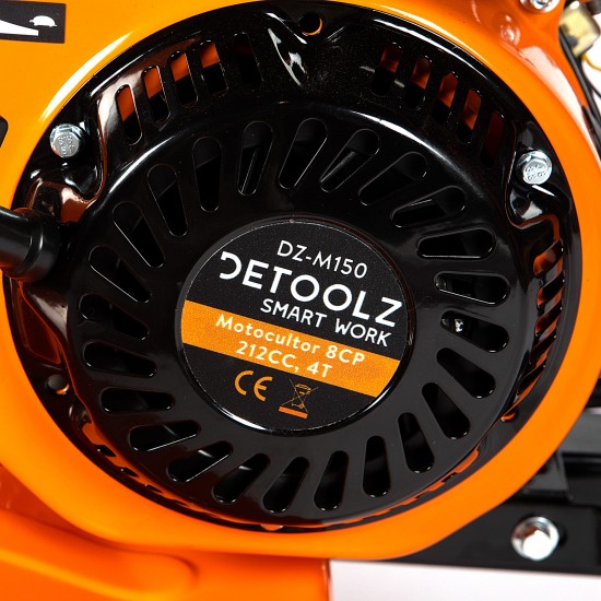 Motocultor Detoolz 8CP, 212CC, 4T