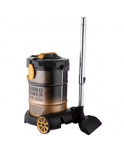 Aspirator Turbo Power Hausberg, putere 2000-2400W, capacitate 21L, Nivel Zgomot 76dB, Filtru Lavabil, carcasa metalica Aspirator Turbo Power Hausberg, putere 2000-2400W, capacitate 21L, Nivel Zgomot 76dB, Filtru Lavabil, carcasa metalica