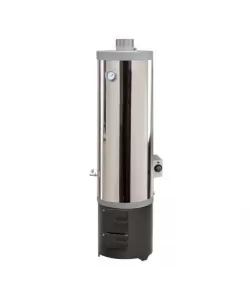 Ansamblu boiler inox 90L lemn/electric,focar ușă din fontă  Ansamblu boiler inox 90L lemn/electric,focar ușă din fontă