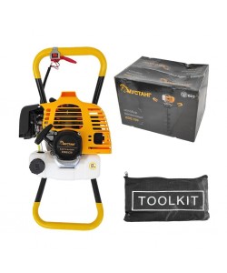 Motoburghiu DDT-Mustang, pe benzina cu reductor, 2 Timpi, 6 Cp, 6500 rpm, 52 CC.