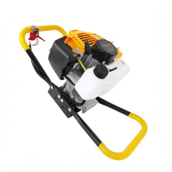 Motoburghiu DDT-Mustang, pe benzina cu reductor, 2 Timpi, 6 Cp, 6500 rpm, 52 CC.