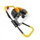 Motoburghiu DDT-Mustang, pe benzina cu reductor, 2 Timpi, 6 Cp, 6500 rpm, 52 CC.